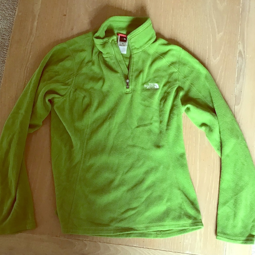 North face 1/4 zip fleece